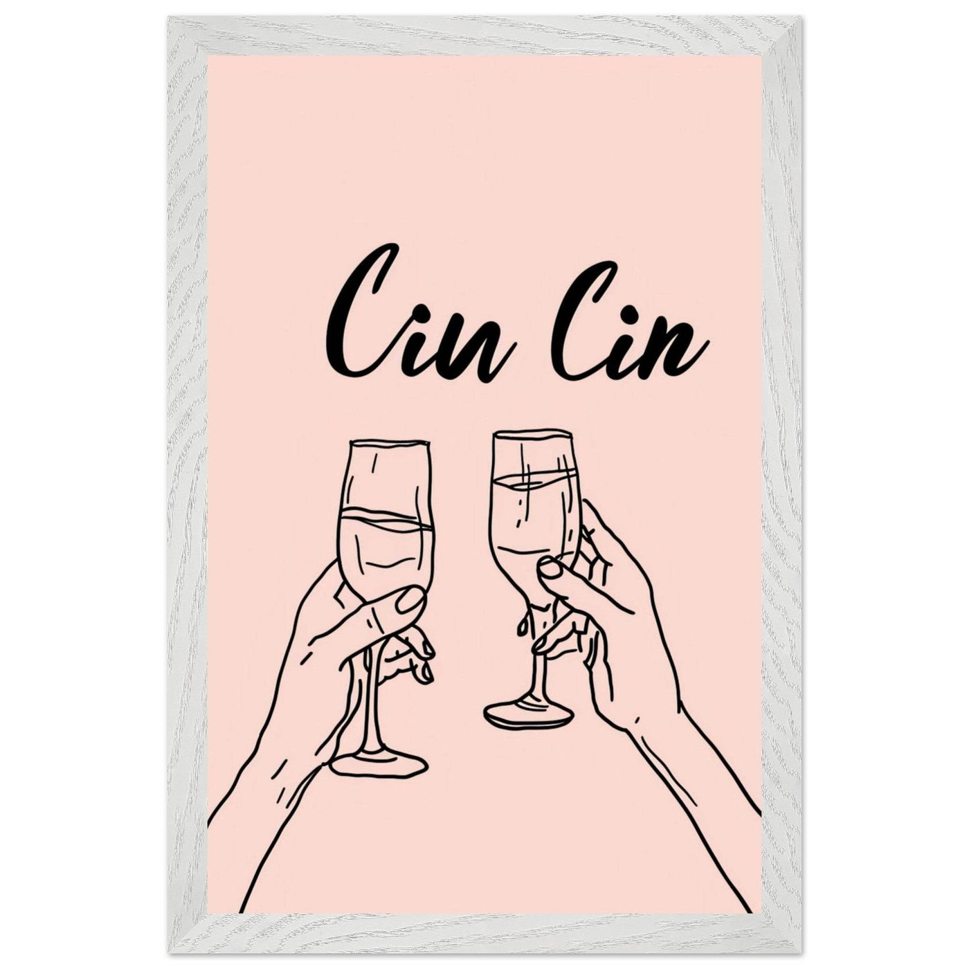 Cin Cin Toast Art Print - Vibrantwalls