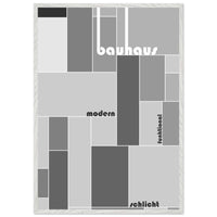 Bauhaus Style Grid Wall Art - Vibrantwalls