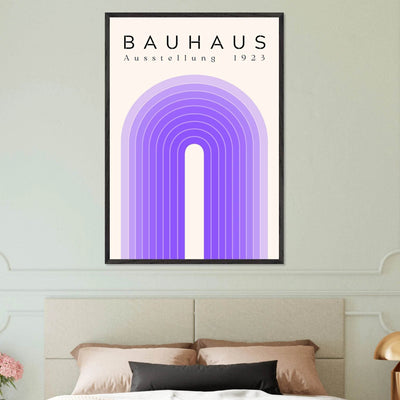 Bauhaus Ausstellung 1923 Violet - Vibrantwalls