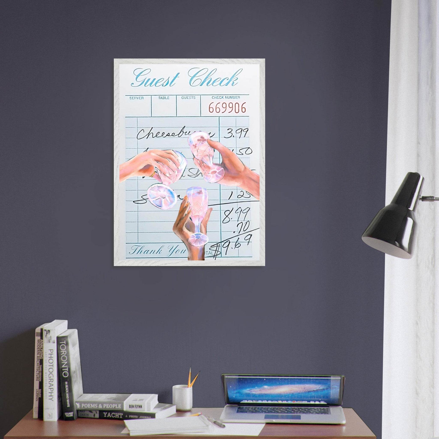 Vibrant Cocktail 'Guest Check' - Vibrantwalls