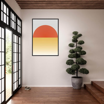 Bauhaus Sunset 1923 - Vibrantwalls