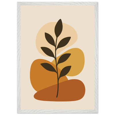 Modern Abstract Plant - Vibrantwalls