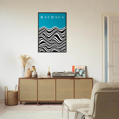 Bauhaus Optical Illusion - Vibrantwalls