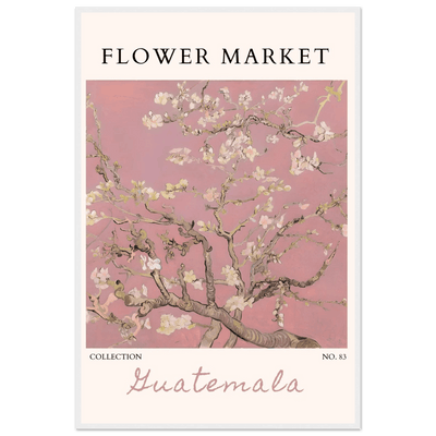 Pink Blossom Nature Framed Poster – Serene Floral Art Print | Ready-to-Hang in Multiple Sizes & Frame Finishes - Vibrantwalls