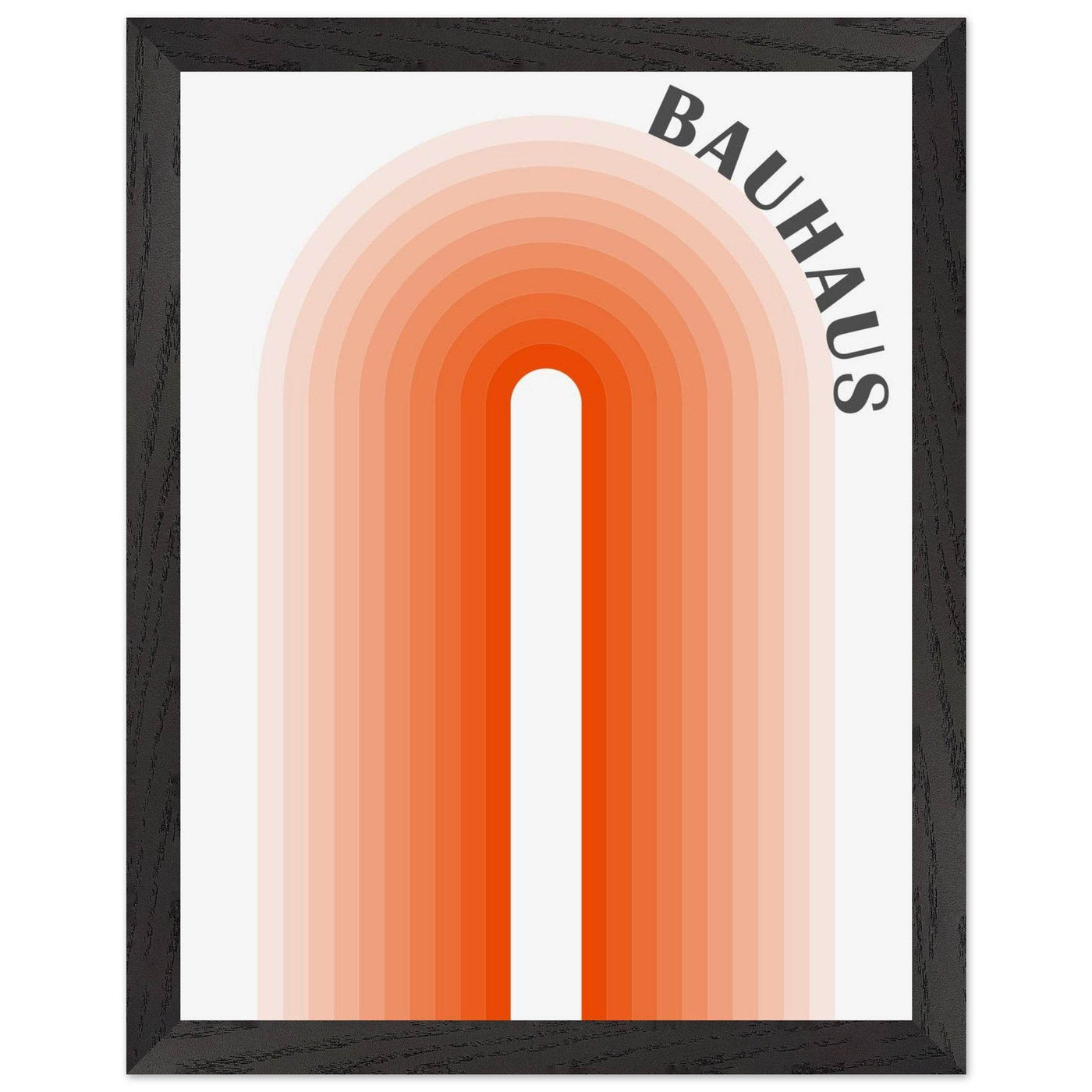 Bauhaus-Style Gradient Arch - Vibrantwalls