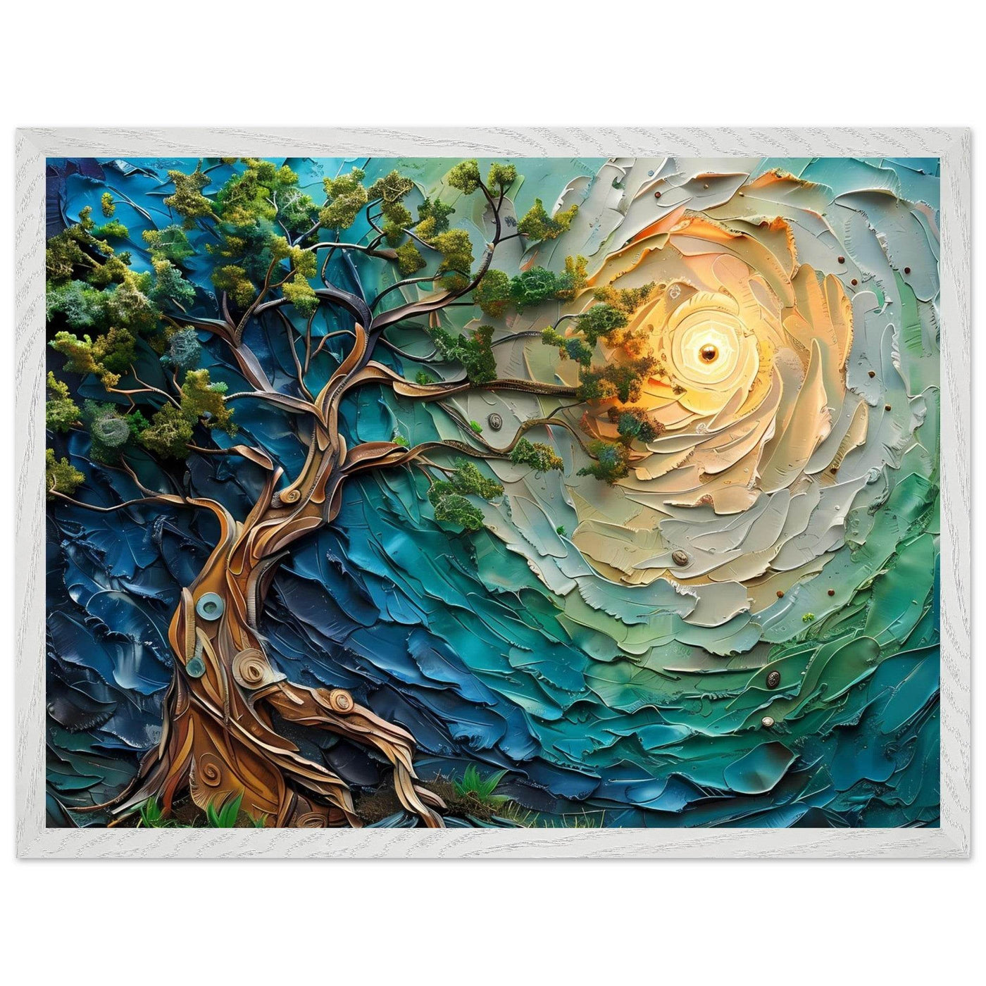 Textured Tree of Life - Vibrantwalls