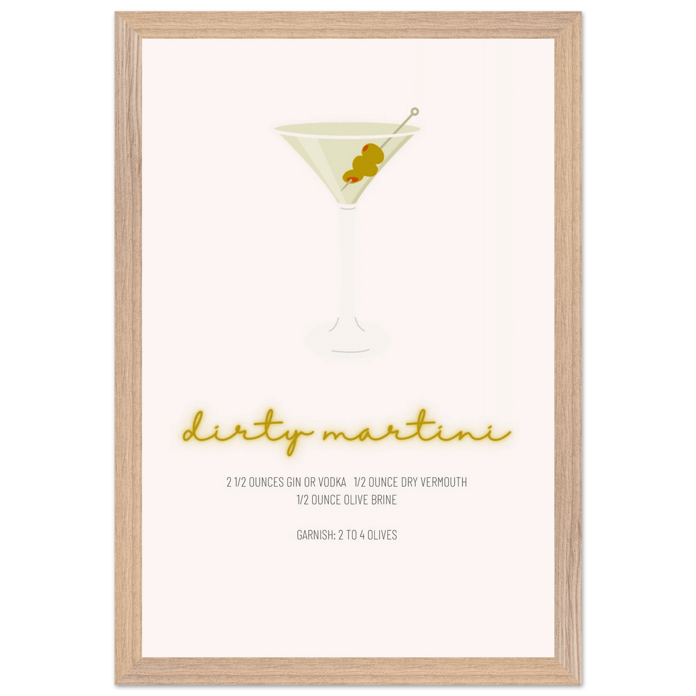 Dirty Martini Recipe - Vibrantwalls
