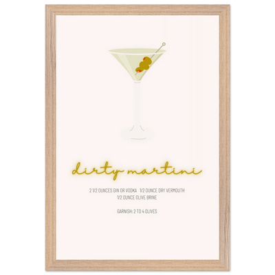 Dirty Martini Recipe - Vibrantwalls