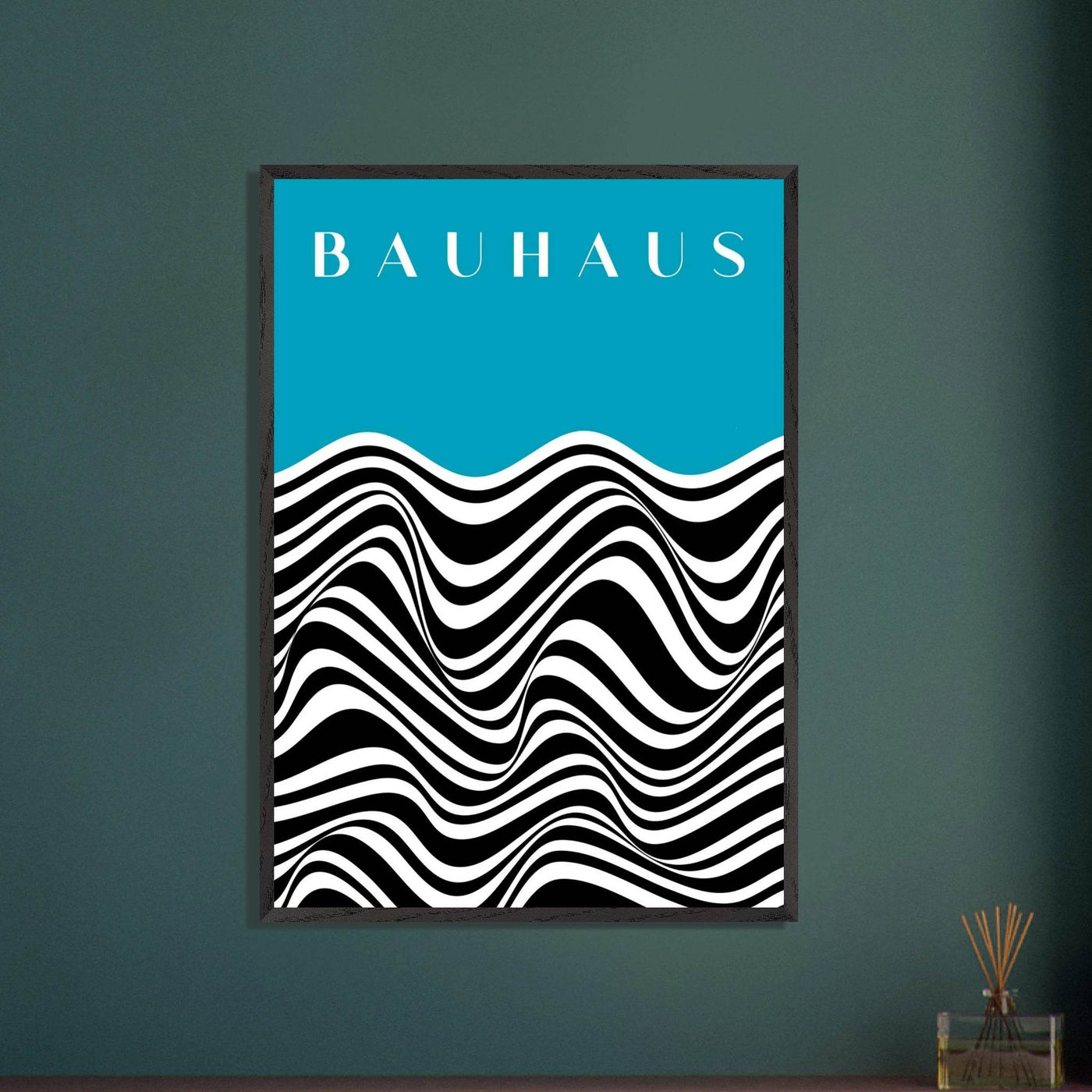 Bauhaus Optical Illusion - Vibrantwalls