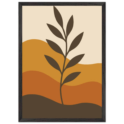 Minimalist Desert Bloom - Vibrantwalls