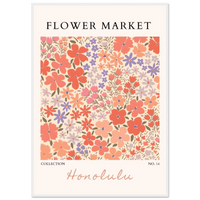 Honolulu Flower Market Wall Art - Vibrantwalls