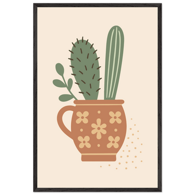 Cactus Bouquet - Vibrantwalls
