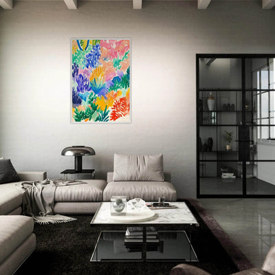 Matisse-Abstract Floral - Vibrantwalls