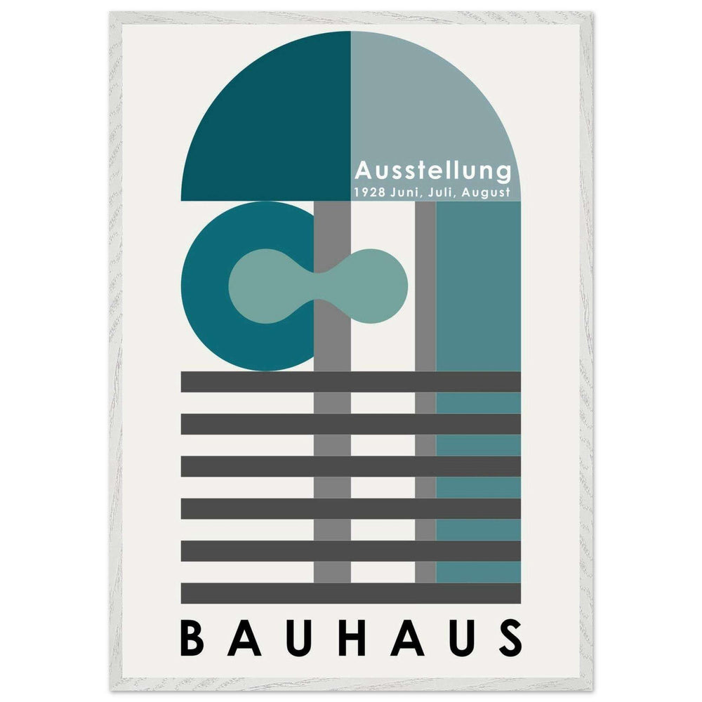 Bauhaus Style Ausstellung 1928 Wall Art - Vibrantwalls