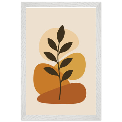 Modern Abstract Plant - Vibrantwalls