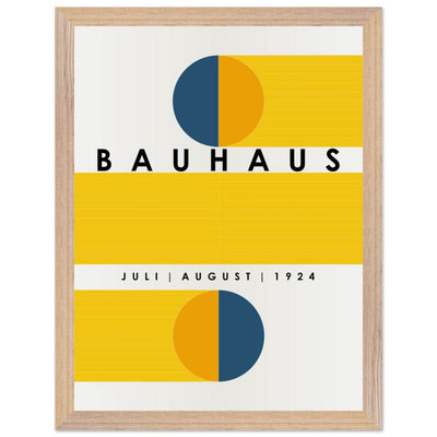 Bauhaus Blue Tunnel Geometric - Vibrantwalls