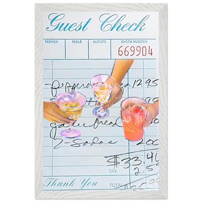 Guest Check Cocktail - Vibrantwalls