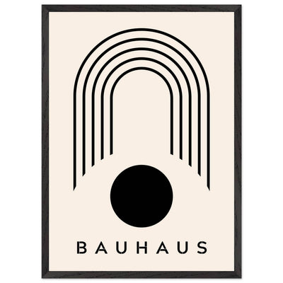 Bauhaus Black & Beige - Vibrantwalls
