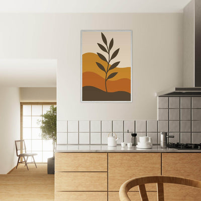 Minimalist Desert Bloom - Vibrantwalls