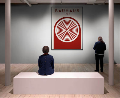Bauhaus Ausstellung 1923 Concentric Circle - Vibrantwalls