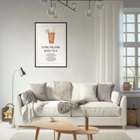 Long Island Tea Strong Cocktail Wall Art - Vibrantwalls