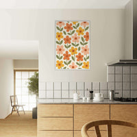 Retro Floral Dream Vintage Wall Art - Vibrantwalls