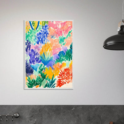 Matisse-Abstract Floral - Vibrantwalls