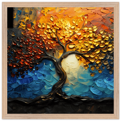 The Tree of Life Premium Wooden - Vibrantwalls