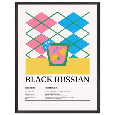 Black Russian Cocktail Recipe - Vibrantwalls