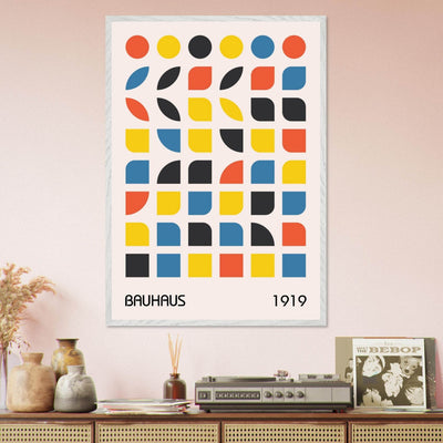 Bauhaus 1919 Geometric Abstract - Vibrantwalls