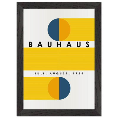 Bauhaus Blue Tunnel Geometric - Vibrantwalls