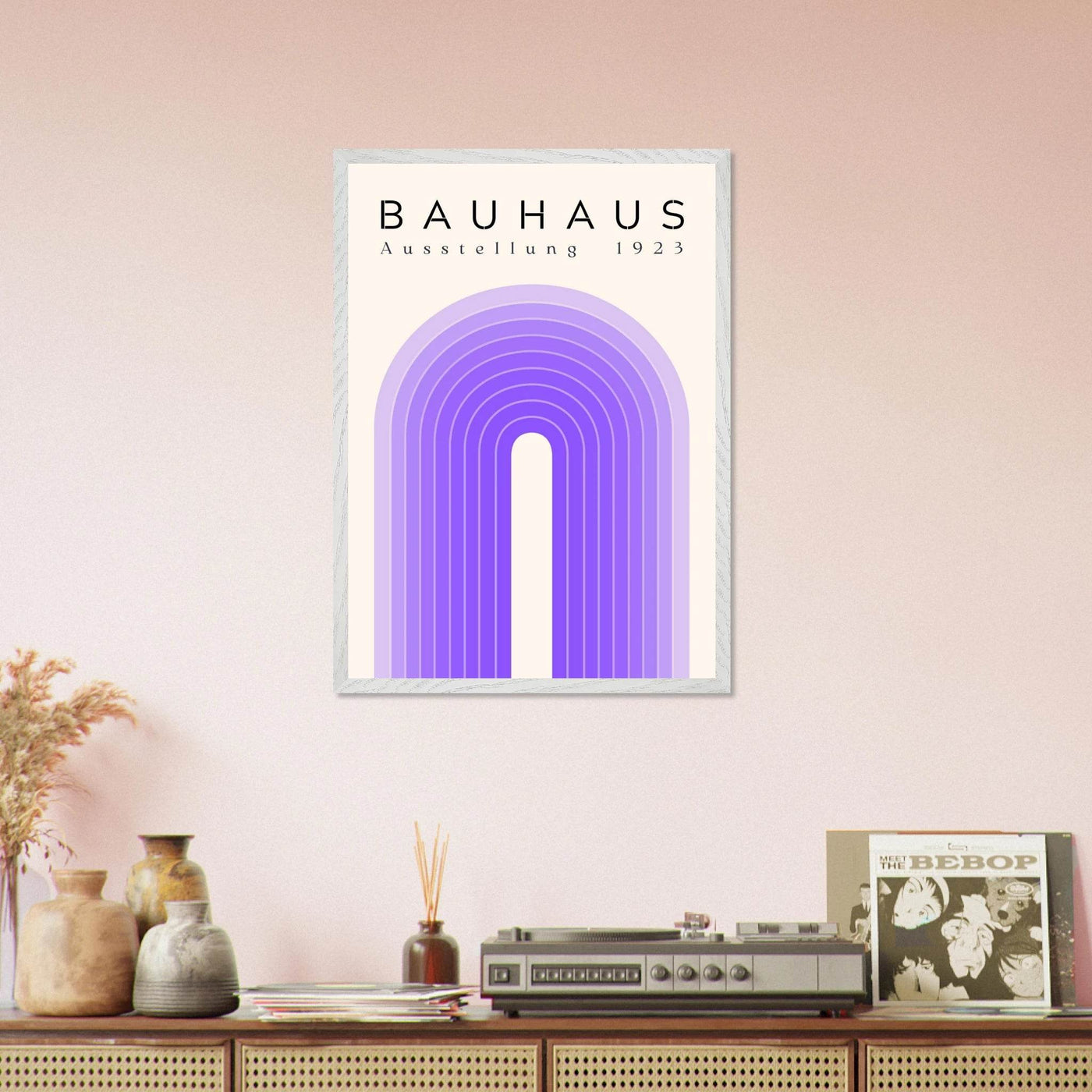 Bauhaus Ausstellung 1923 Violet - Vibrantwalls