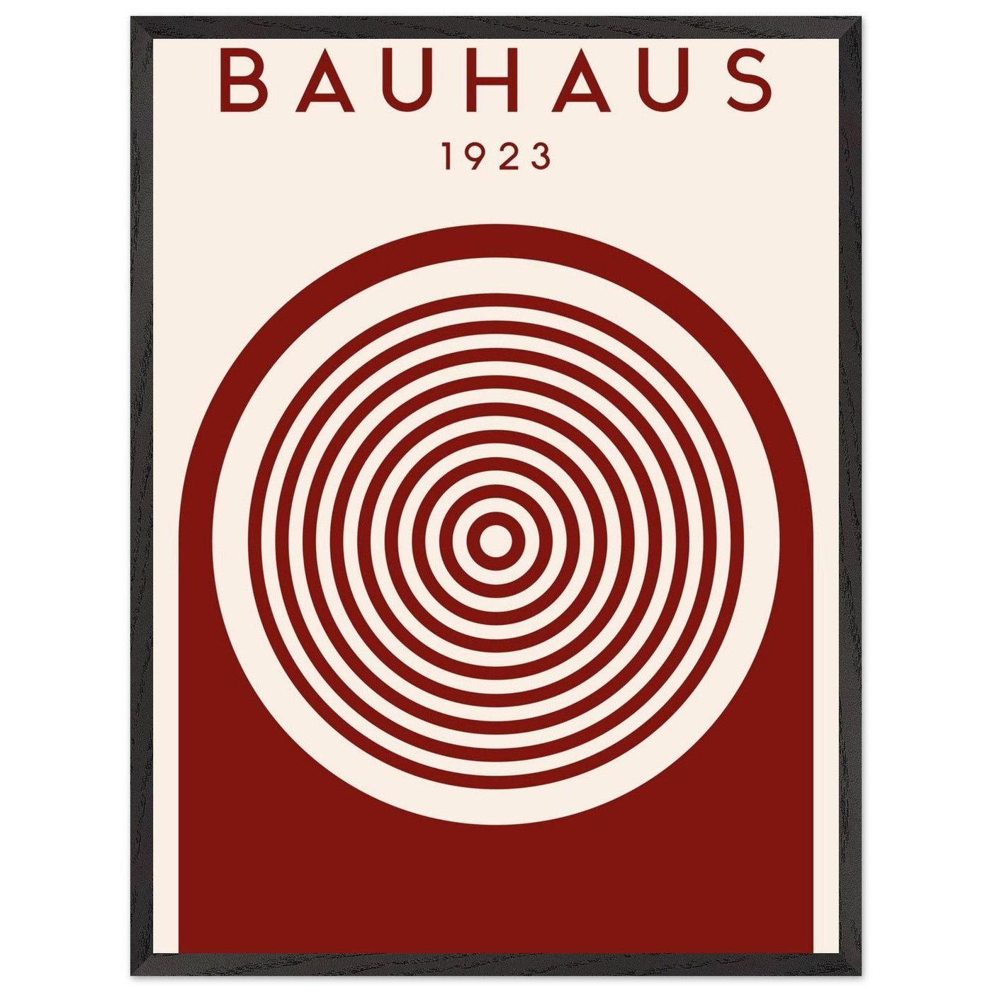 Bauhaus Ausstellung 1923 Concentric Circle - Vibrantwalls
