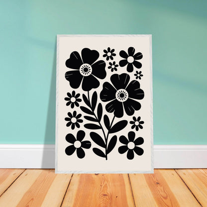 Minimalist Floral Meadow - Vibrantwalls