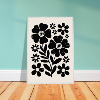 Minimalist Floral Meadow - Vibrantwalls