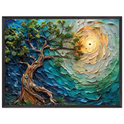 Textured Tree of Life - Vibrantwalls