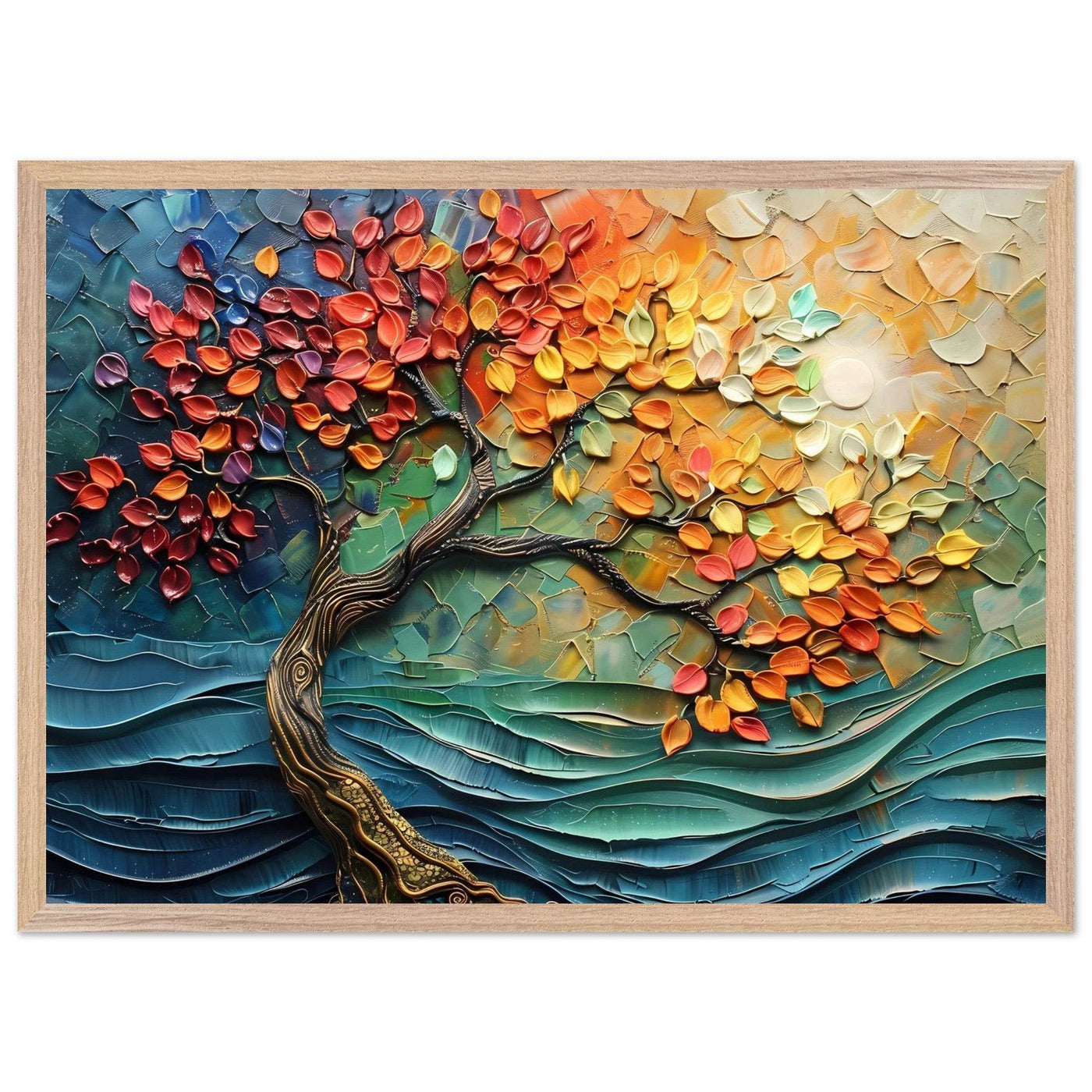 Abstract Tree of Life - Vibrantwalls