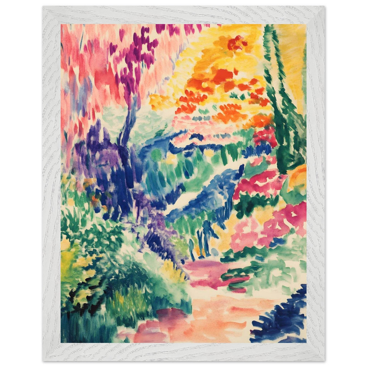 Abstract Garden Delights Henri Matisse - Vibrantwalls