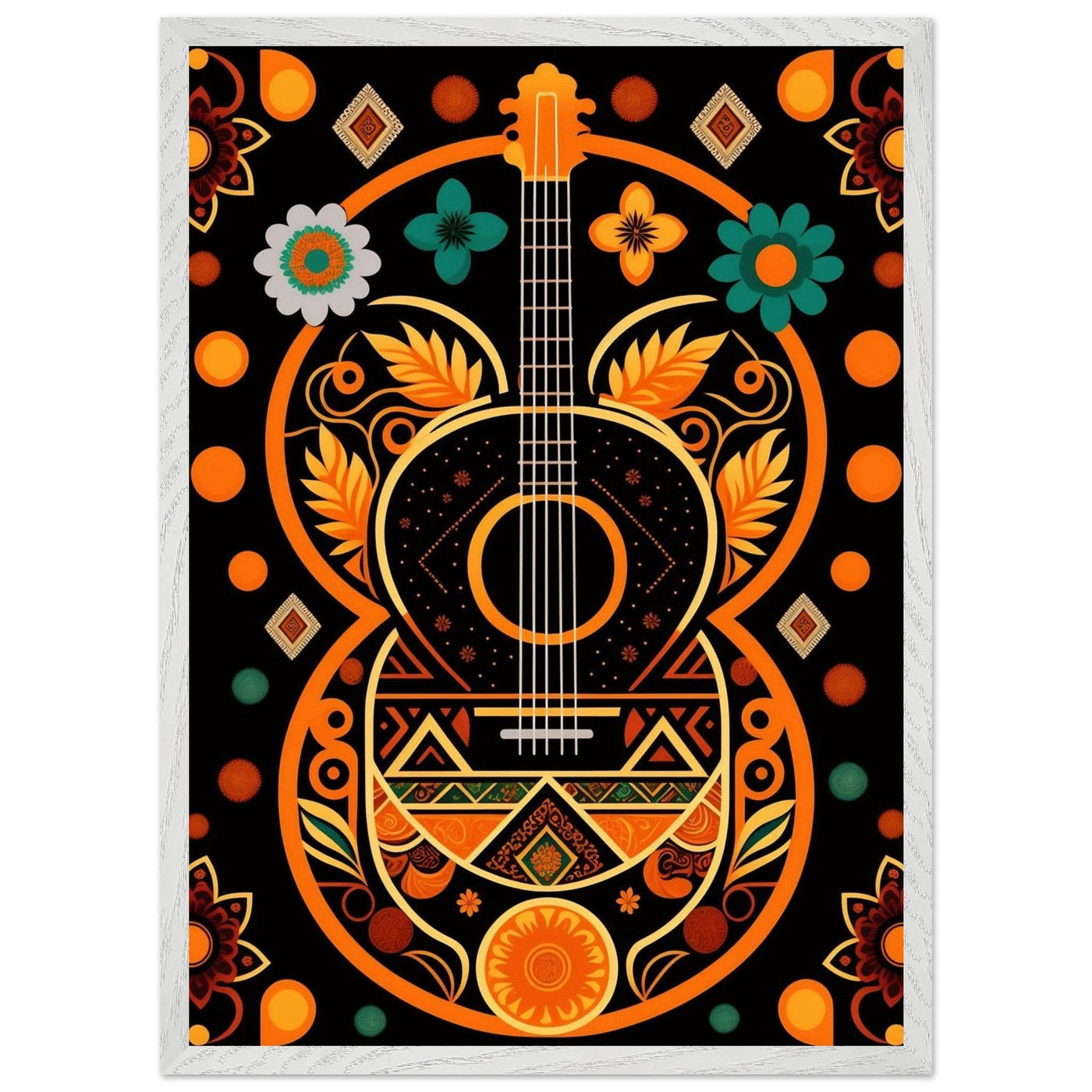 Boho Guitar Dreams - Vibrantwalls