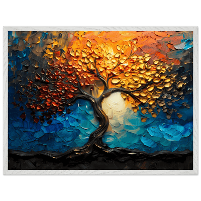 The Tree of Life Premium Wooden - Vibrantwalls
