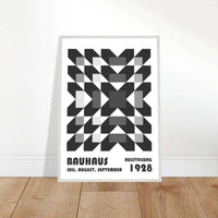 Bauhaus-Style Geometric Grid - Vibrantwalls