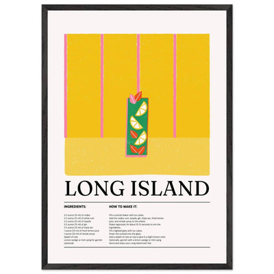 Long Island Iced Tea Recipe Party Drink - Vibrantwalls
