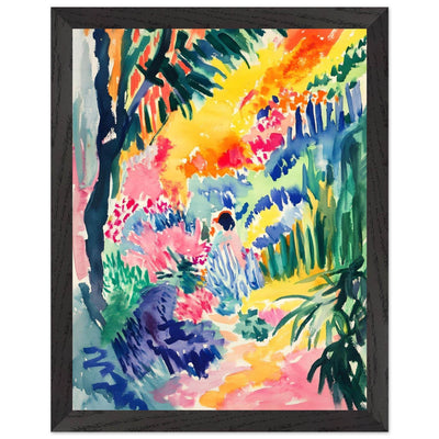 Vibrant Abstract Garden Henri Matisse - Vibrantwalls