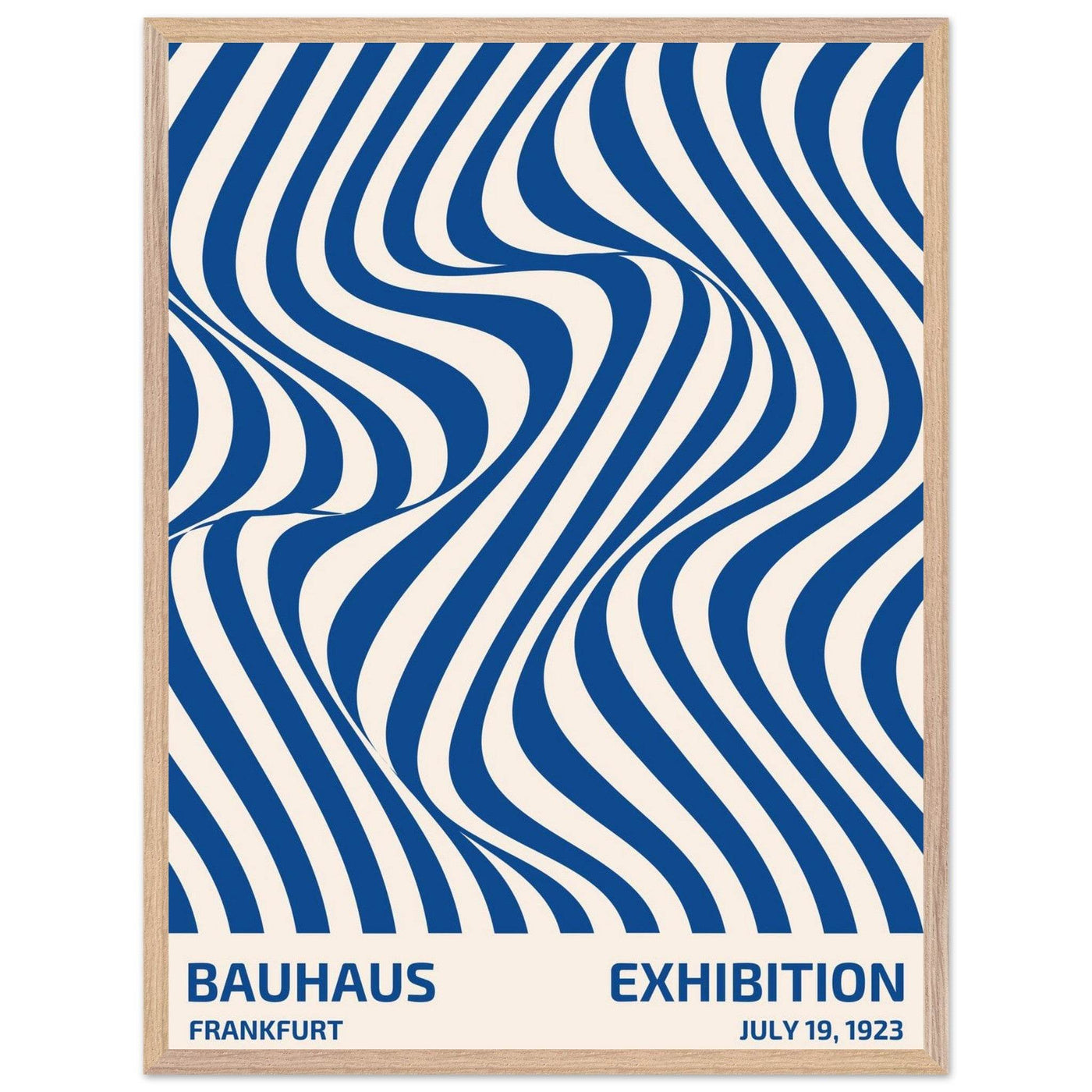Bauhaus Ausstellung 1923 Op Art Wavy - Vibrantwalls