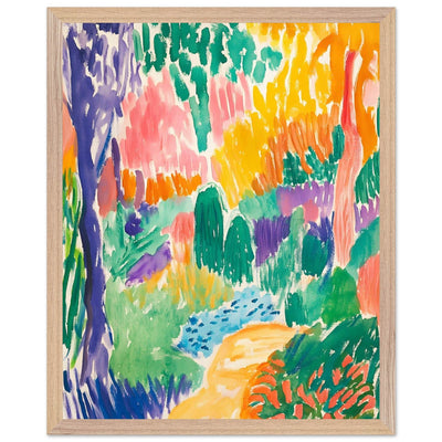 Henri Matisse Abstract Garden Scene - Vibrantwalls