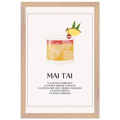 Mai Tai Cocktail Recipe - Vibrantwalls