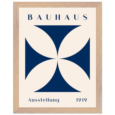 Bauhaus Exhibition 1919 - Navy Cream - Vibrantwalls