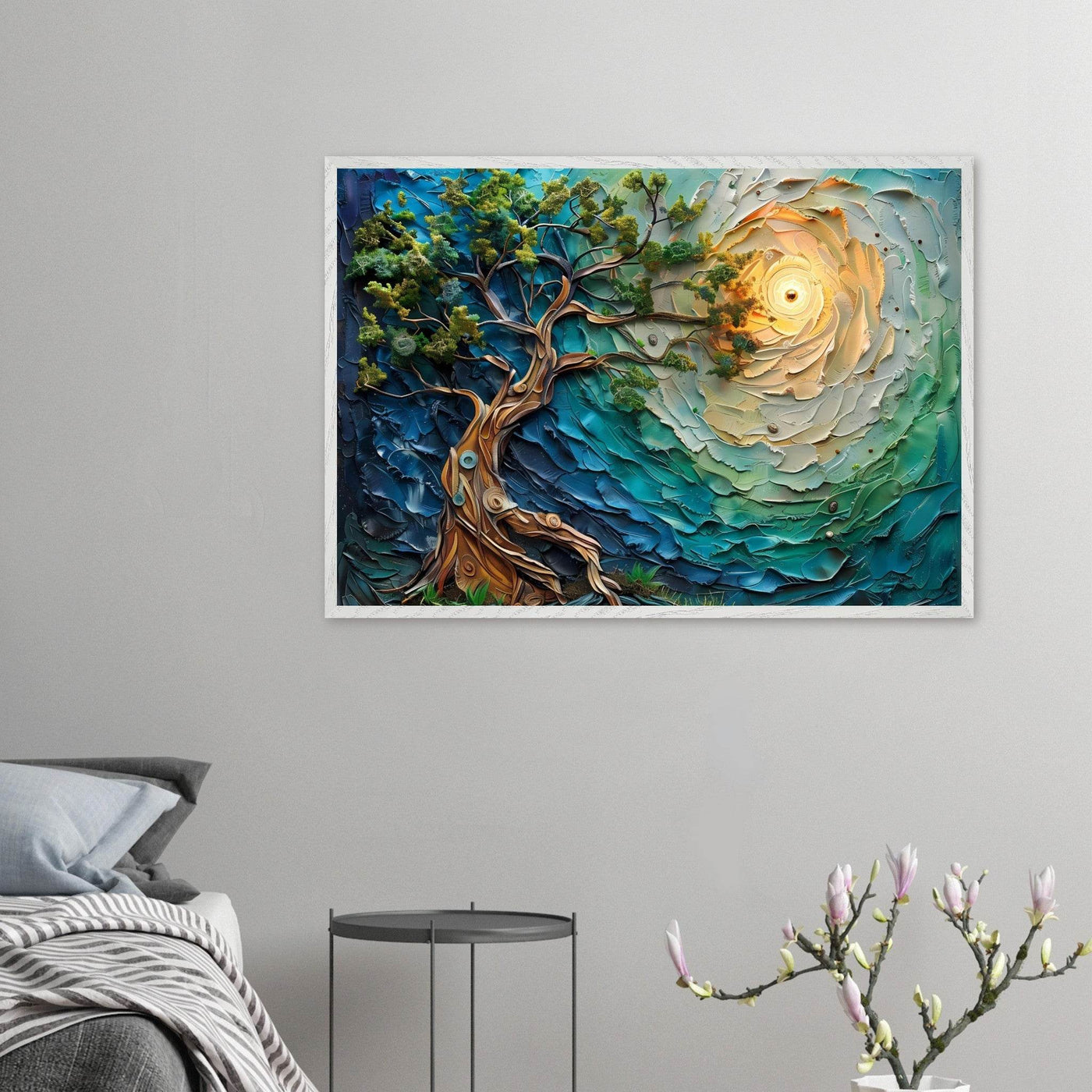 Textured Tree of Life - Vibrantwalls