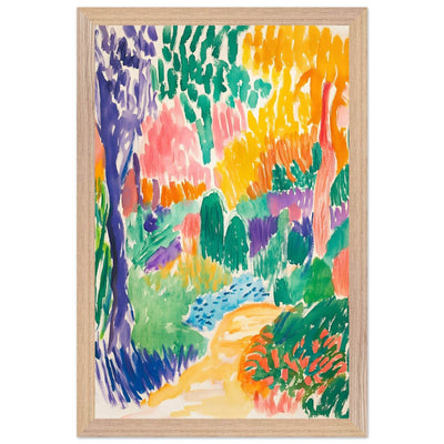 Henri Matisse Abstract Garden Scene - Vibrantwalls