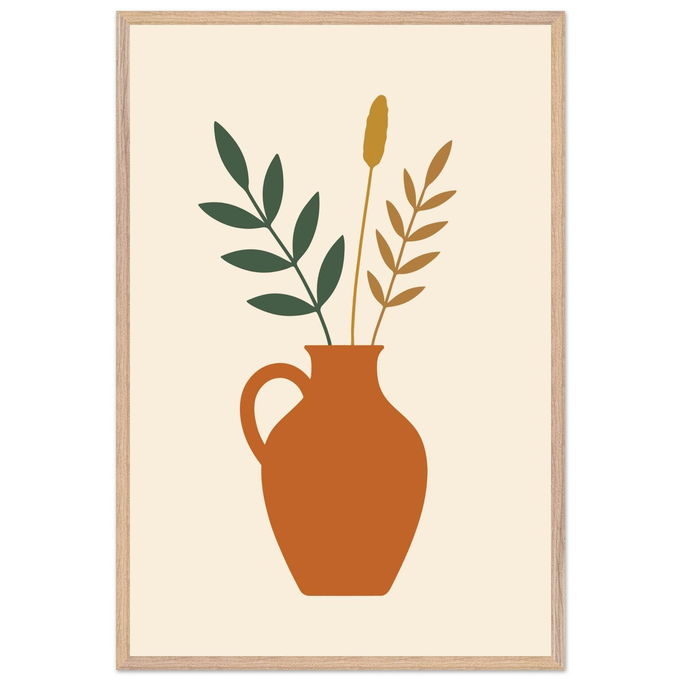 Abstract Desert Botanicals - Vibrantwalls